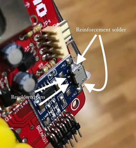 charging connector fix